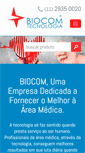 Mobile Screenshot of biocomtec.com.br